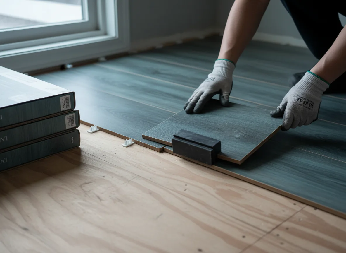 Luxury Vinyl Plank Installation company in Thornburg, IA